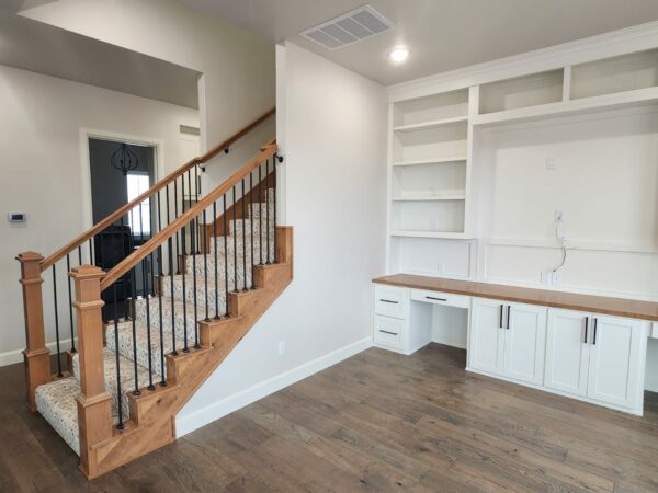 office, custom stairs, bonus room, custom design