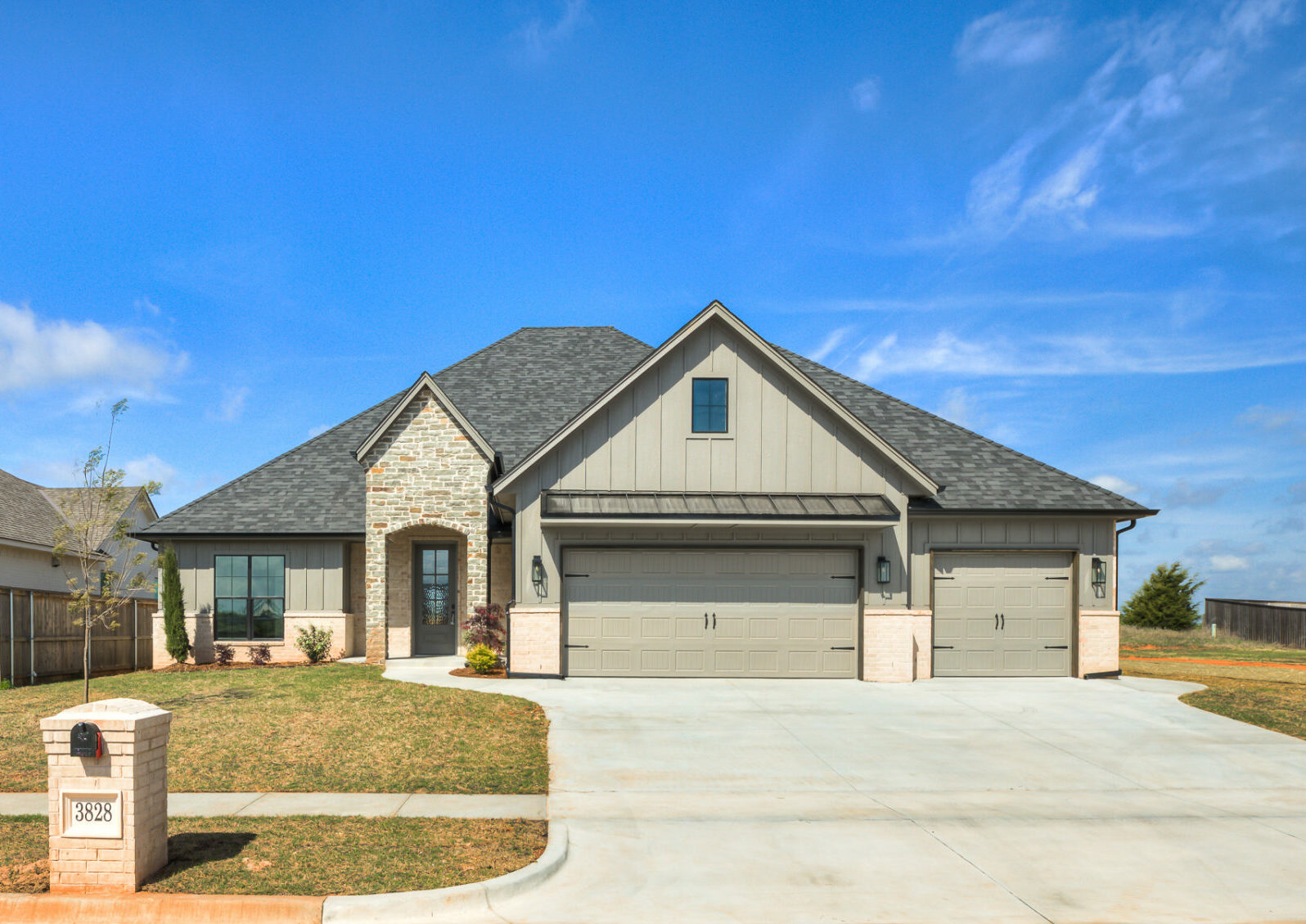 home exterior, exterior design, new construction, home for sale, homes in Norman, Norman OK