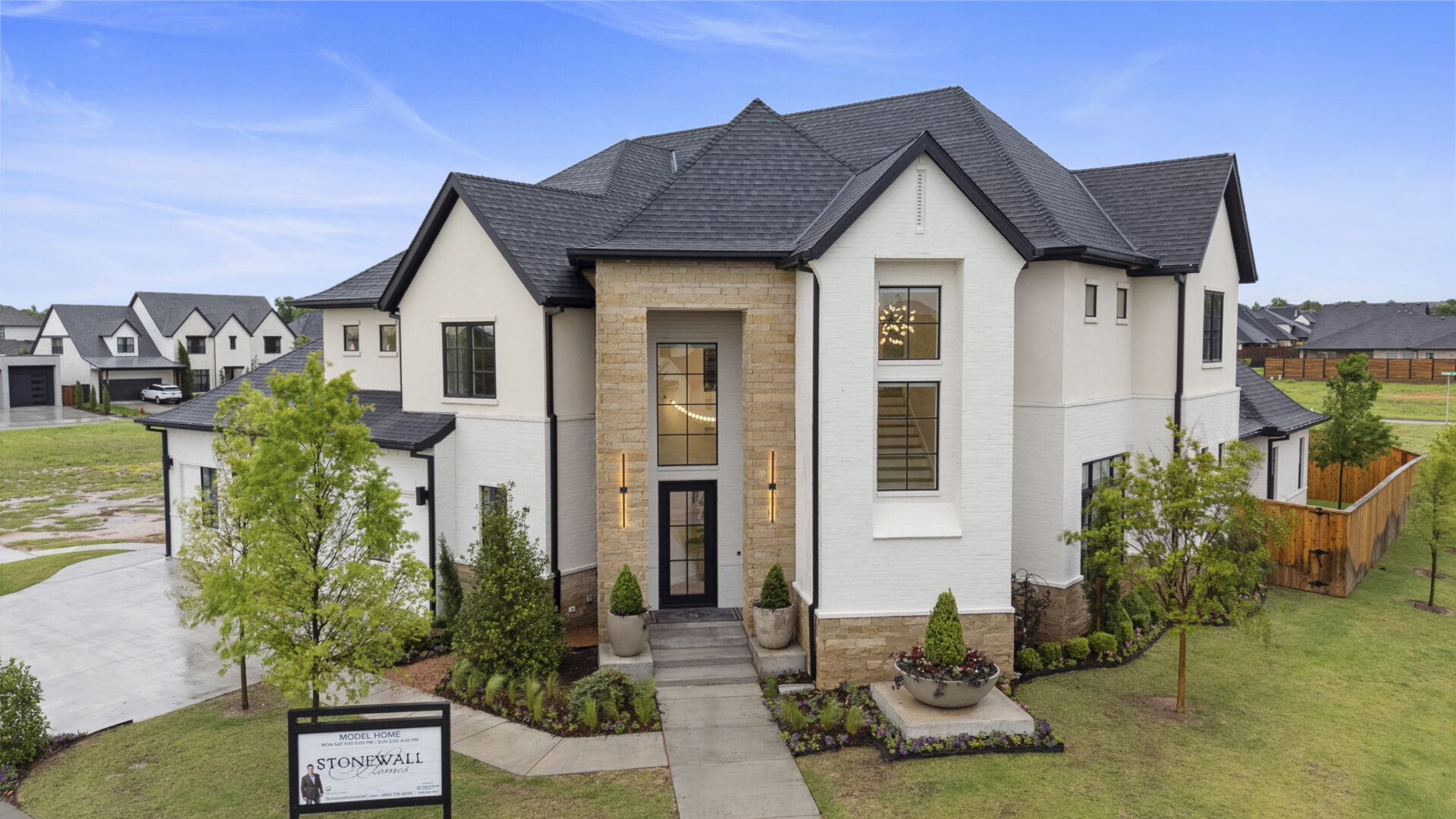 Stonewall Homes model home
